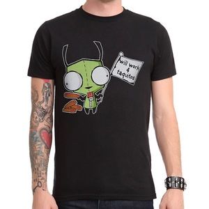 INVADER ZIM ✨ NWOT Gir Taquitos Tee
